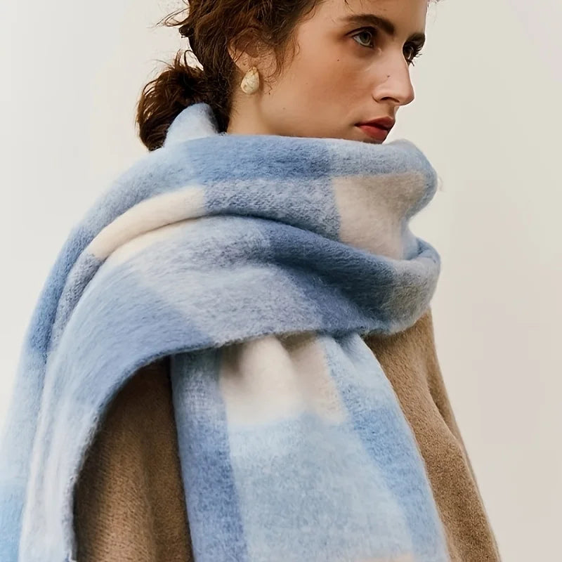 Scarvello | Thick Warm Wool Colored Scarf