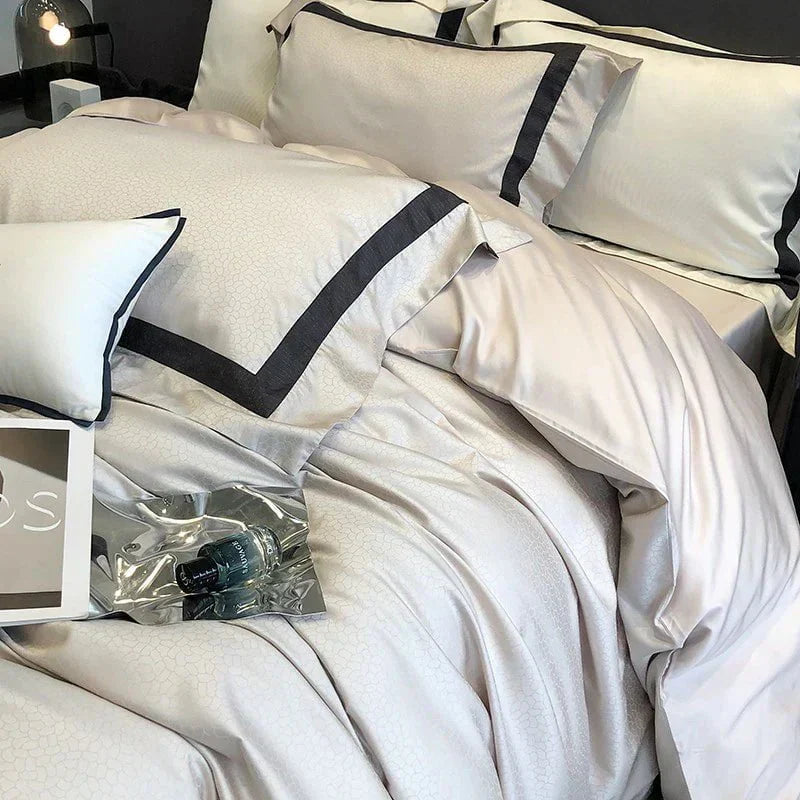 Classique Le Luxe Duvet Cover Set - Egyptian Cotton | High Quality Egyptian Cotton - Classic Design - Luxury and Comfort in Every Bedroom