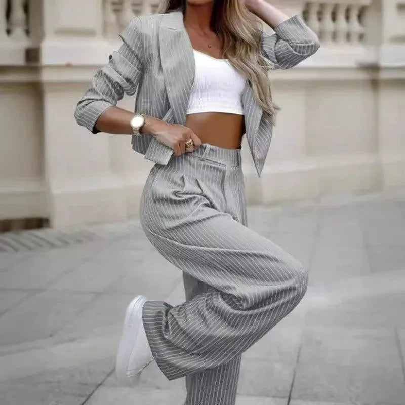 Stylish Ladies Blazer with Matching Pants