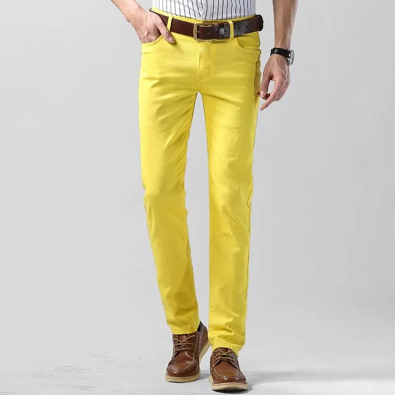 Colored Pants Men - Modern - Breathable Cotton - Suitable for Every Season