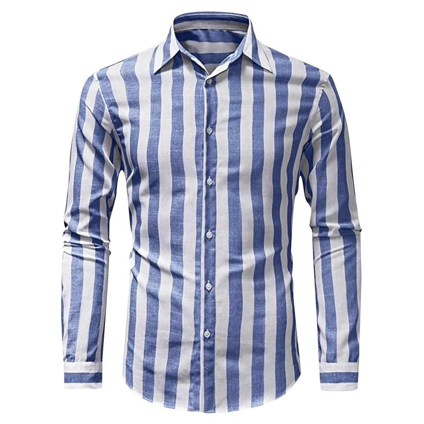 Blouse Men | Stylish - Airy - Beach - Stripes - Wrinkle-free