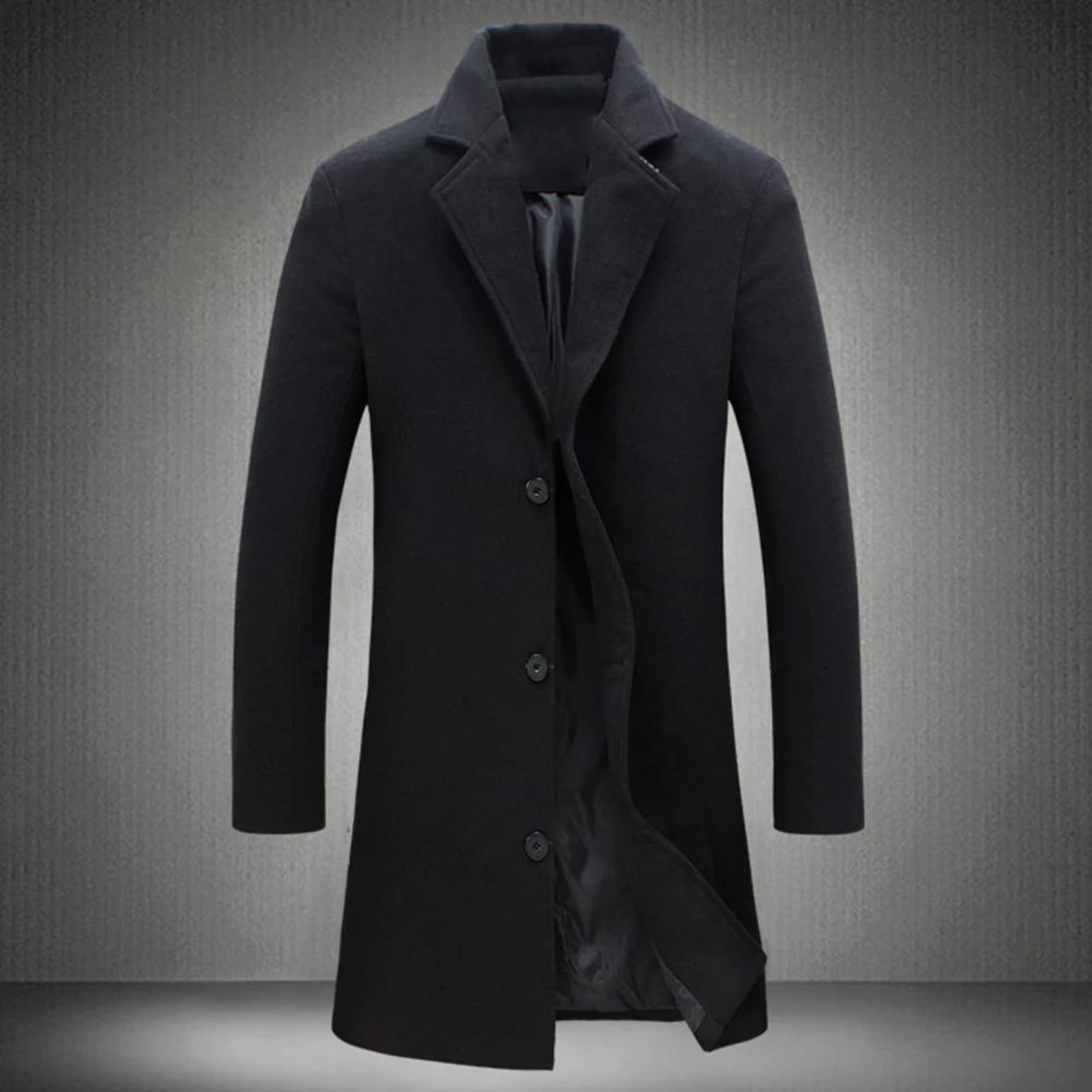 Men's wool coat - Stylish coat - Thick coat