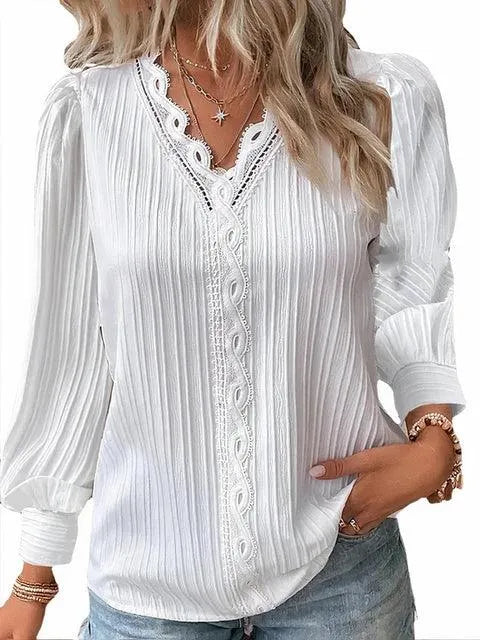 Blouse Women - Elegant - High Quality Materials - Perfect for Formal and Casual Occasions