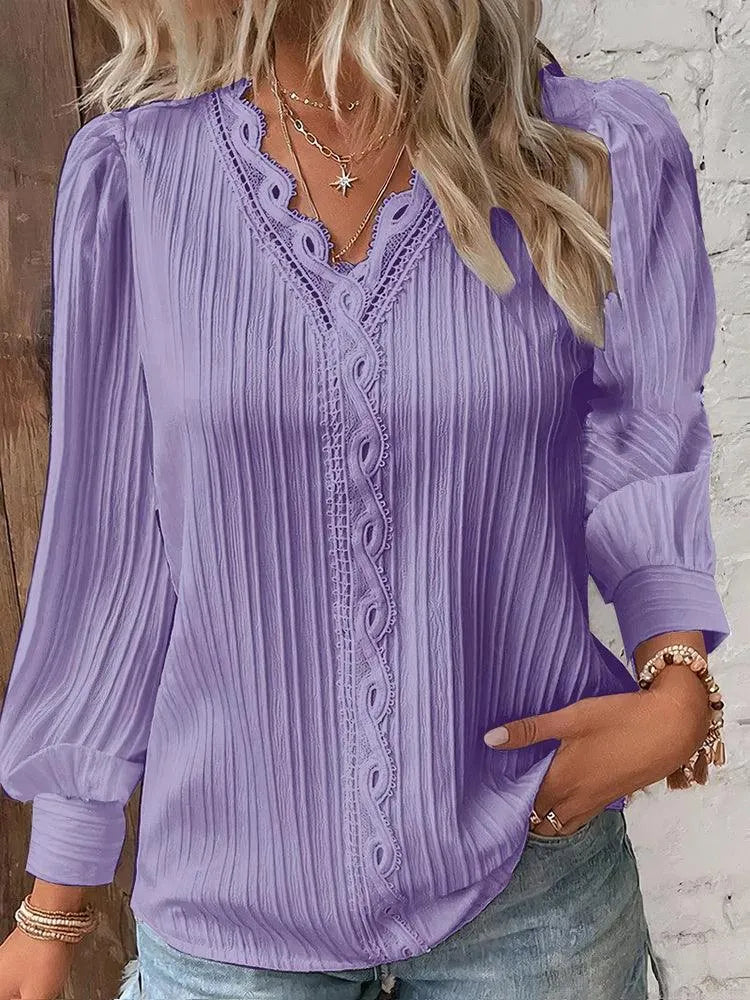 Blouse Women - Elegant - High Quality Materials - Perfect for Formal and Casual Occasions