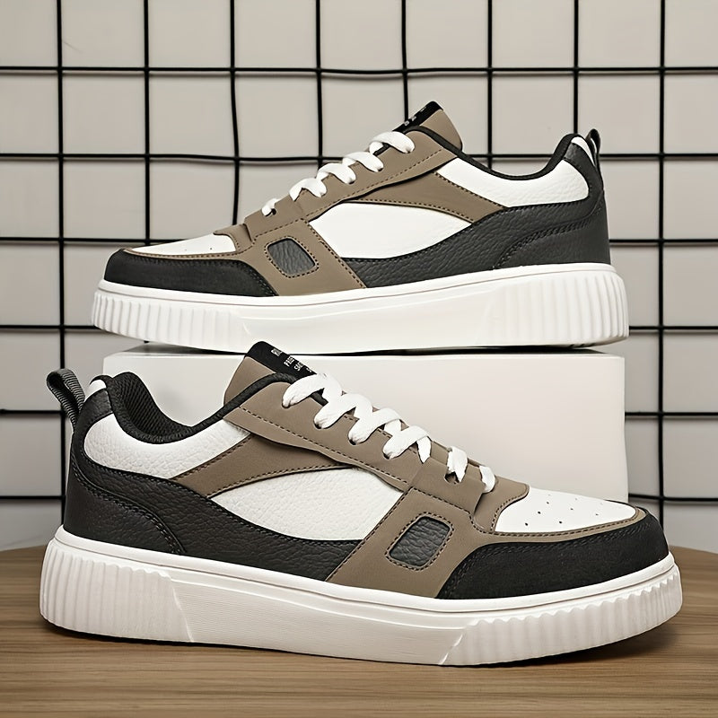 Skate Streetwear Shoe Men 229 | Casual Low Shoes - Non-slip Lace-up for Outdoor Activities - Essential