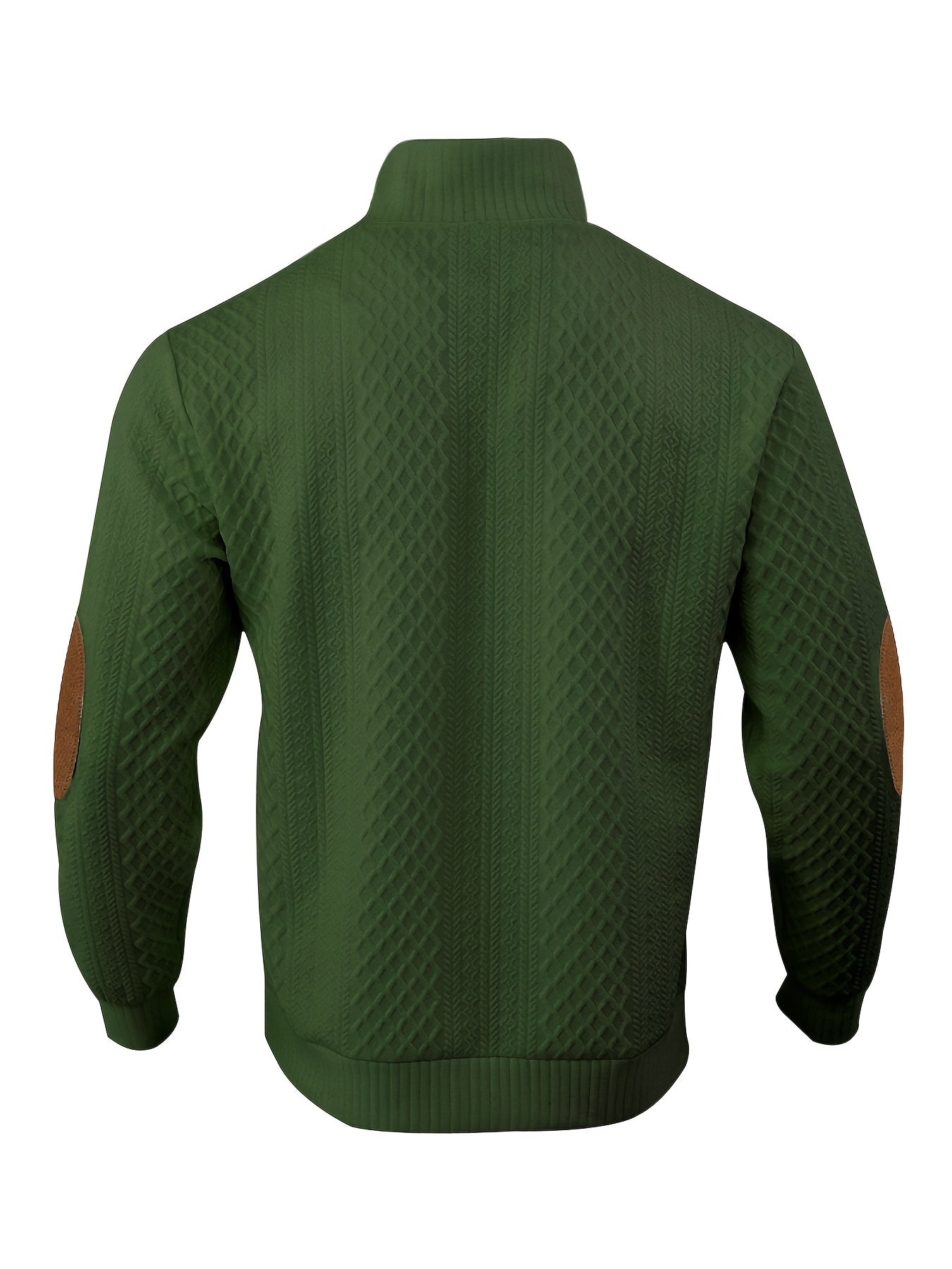 Half Zip Stand-up Collar Sweatshirt - Regular Fit - Modera - MD 82 - Essential in Multiple Colors