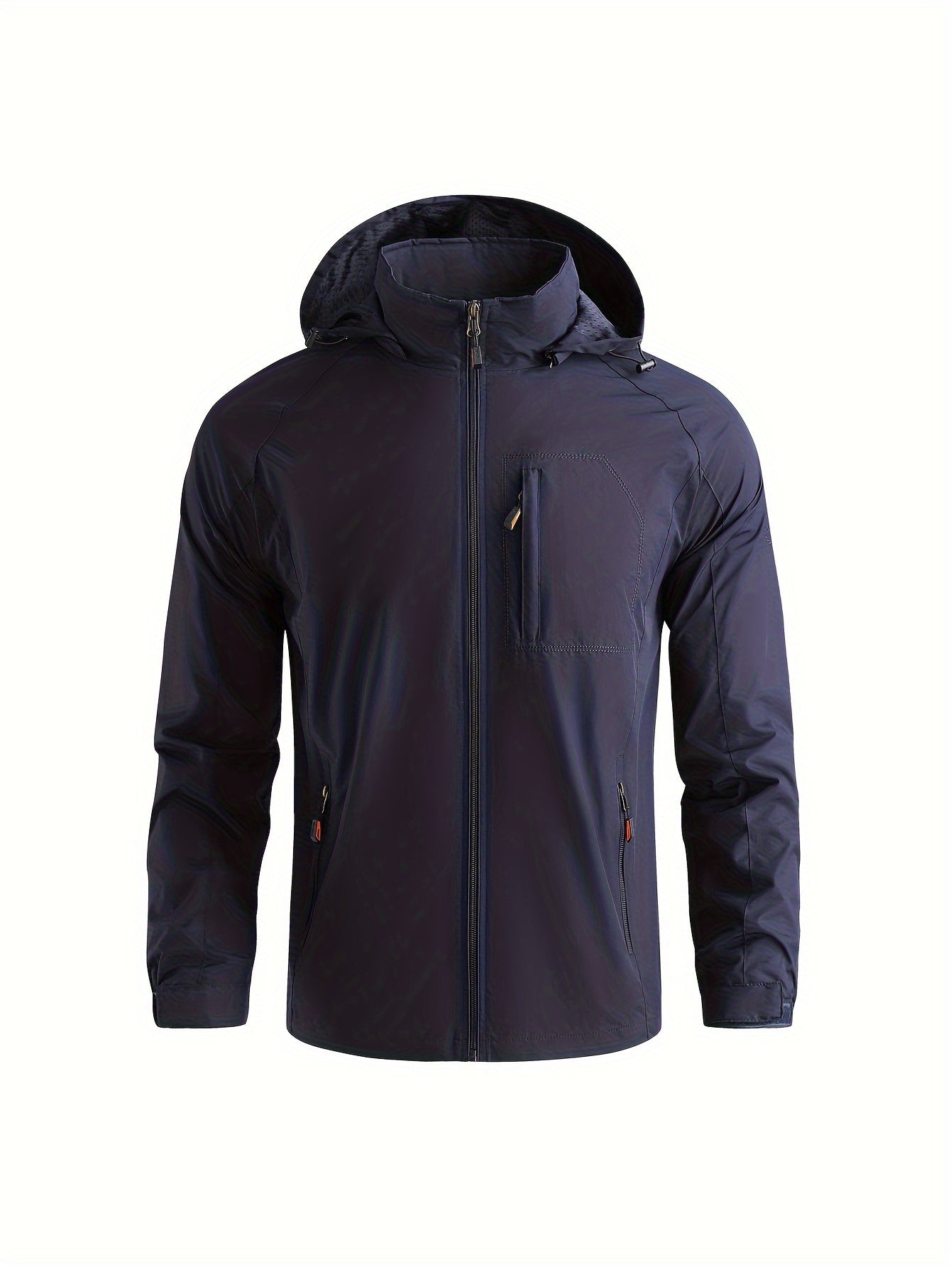 Casual Lightweight Hooded Windbreaker - Regular Fit - Heroic Edge - HE 47 - Essential in Multiple Colors