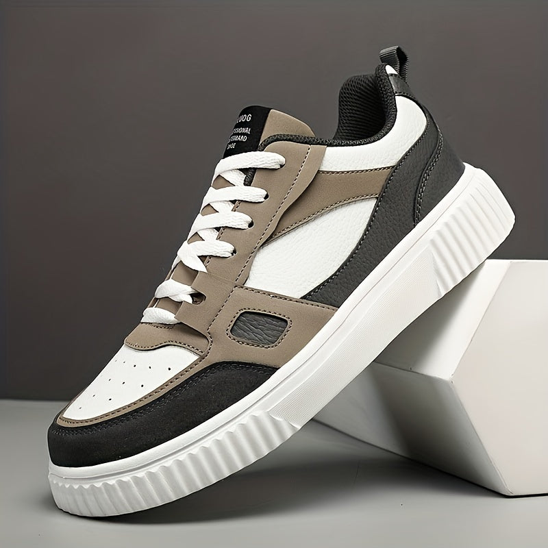 Skate Streetwear Shoe Men 229 | Casual Low Shoes - Non-slip Lace-up for Outdoor Activities - Essential