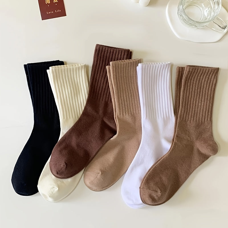 Unisex Socks - Solid Colors - Breathable & Comfortable - Ideal for Everyday Use