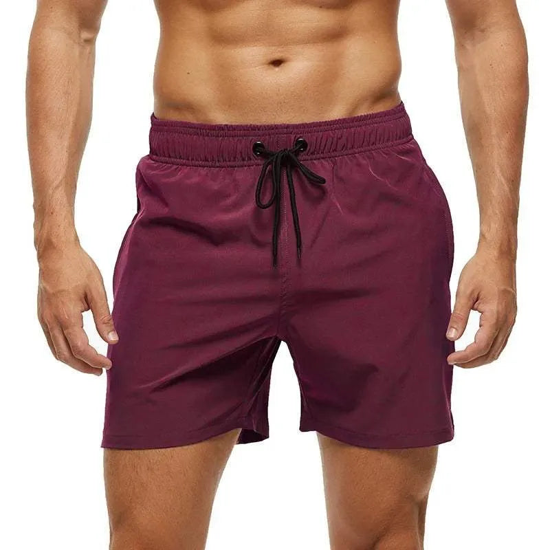 Sporty Men's Swimming Trunks