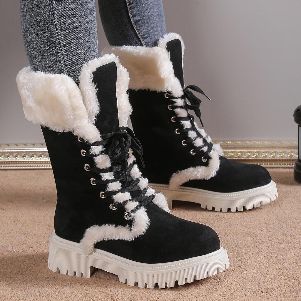 Warm Suede Snow Boots | Beau - Protective and Stylish - Ideal for Winter Days