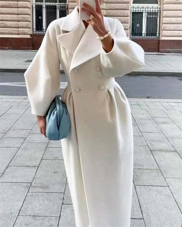 Vintage Coat with Lantern Sleeves | Clara - Elegant and Stylish