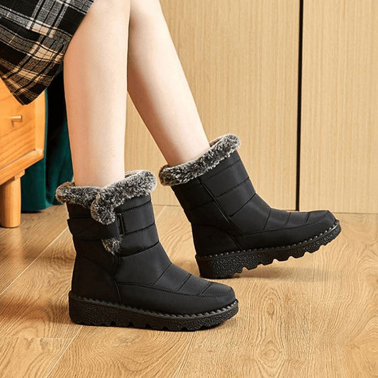 Warm Winter Boots with Fur Lining | Stacy - Comfortable and Trendy - Perfect for Winter Weather Conditions