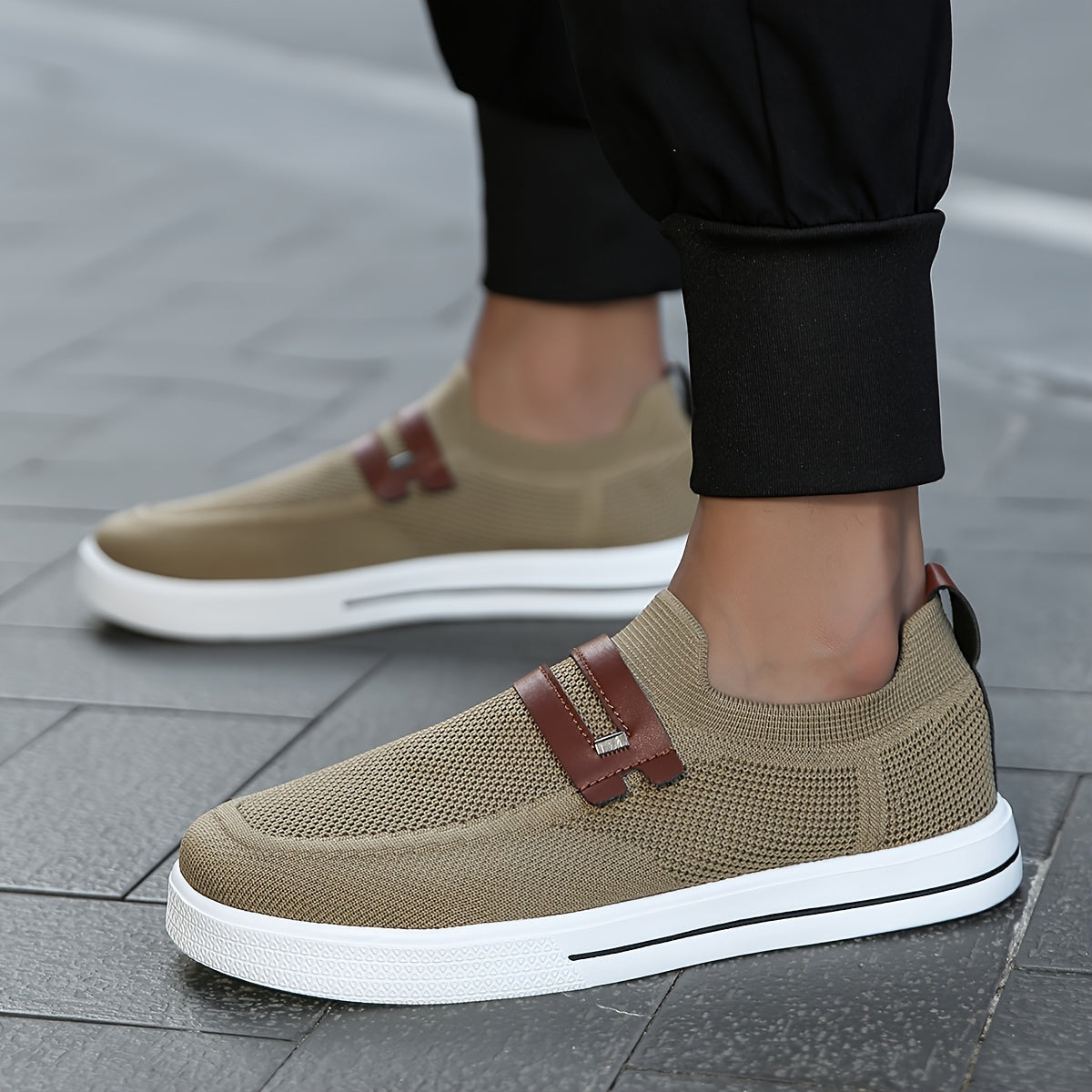 Slip-on Woven Shoe Herre 362 | Åndbar vævet sko - perfekt til forår og sommer - essentiel