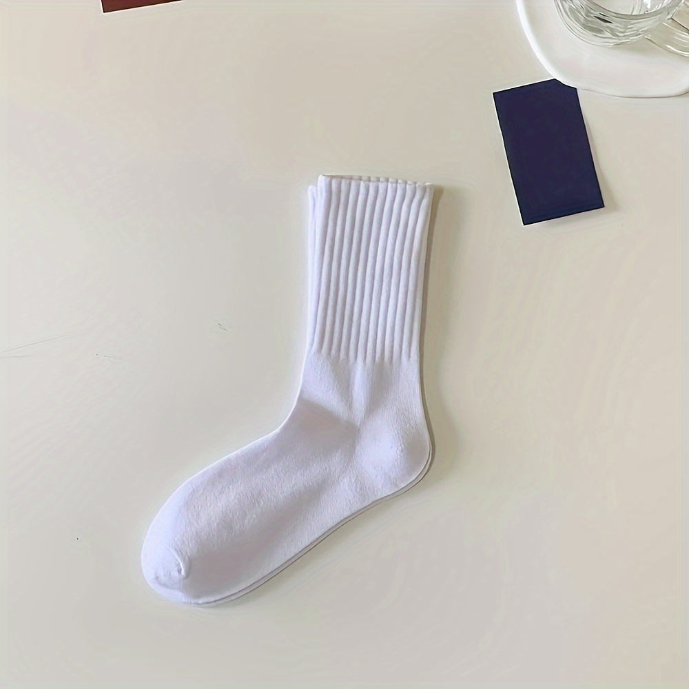 Unisex Socks - Solid Colors - Breathable & Comfortable - Ideal for Everyday Use