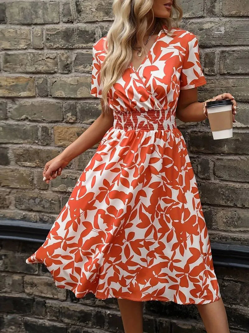 Wrap Dress - Floral Pattern - Light and Airy - Perfect for Summer