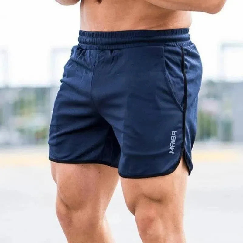 Sporty Men's Swimming Trunks