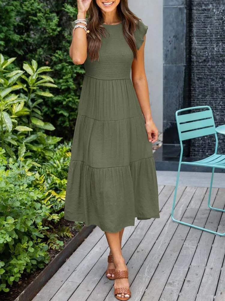 Airy Midi Dress for Women