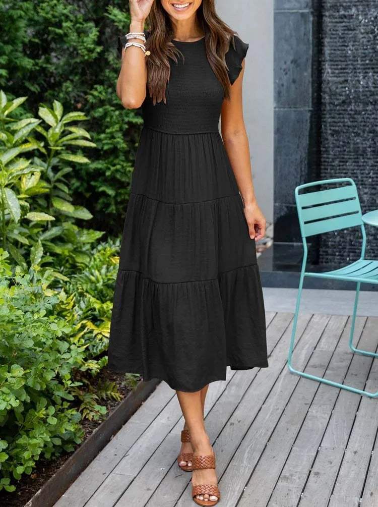 Airy Midi Dress for Women