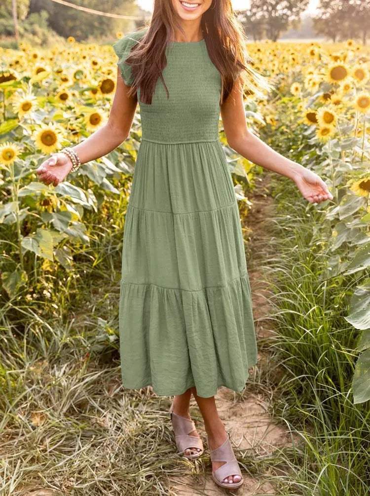 Airy Midi Dress for Women