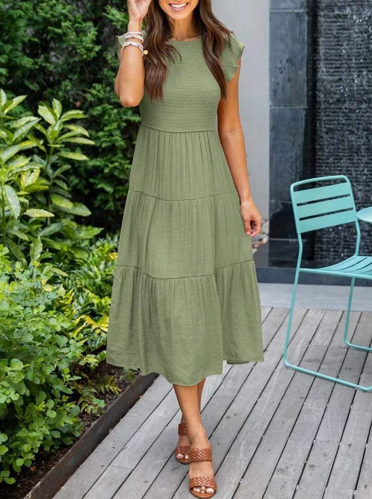 Airy Midi Dress for Women