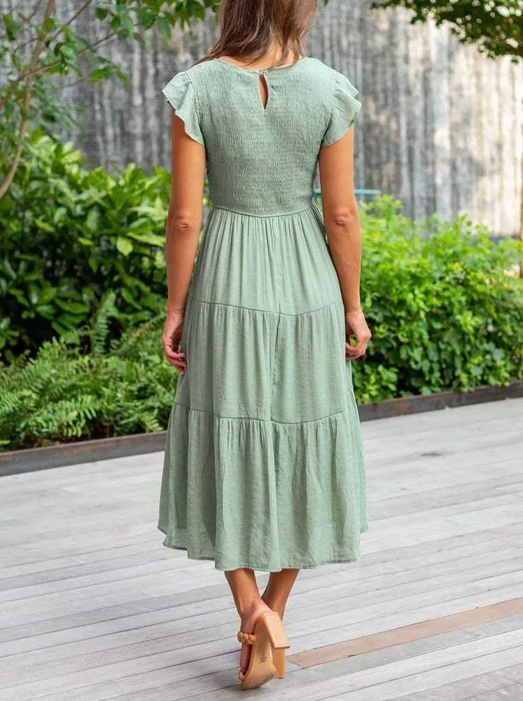 Airy Midi Dress for Women