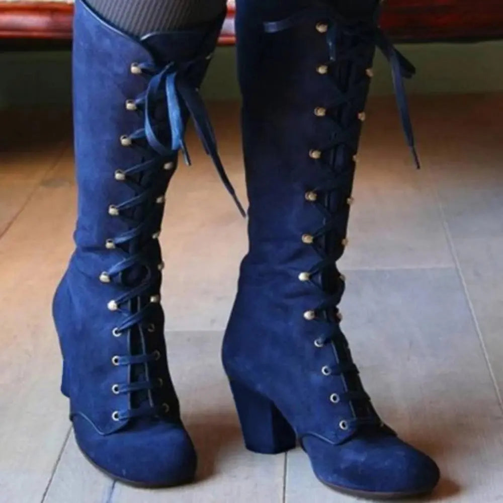 Pointed Knee High Boots | Black - Fashionable and Elegant - Perfect for Any Occasion