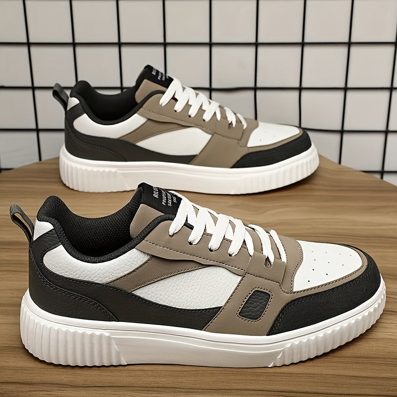 Skate Streetwear Shoe Men 229 | Casual Low Shoes - Non-slip Lace-up for Outdoor Activities - Essential