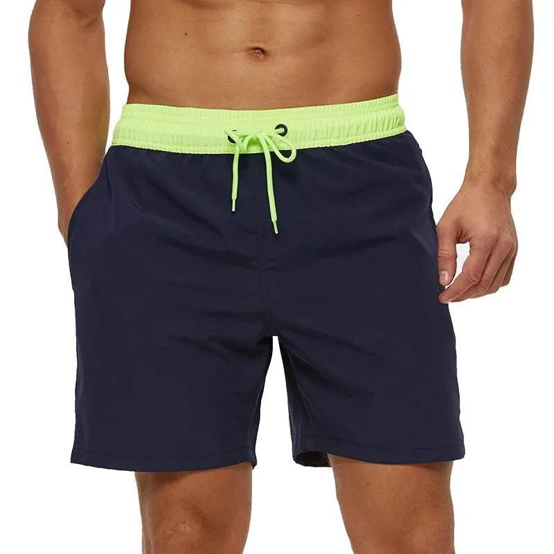 Sporty Men's Swimming Trunks