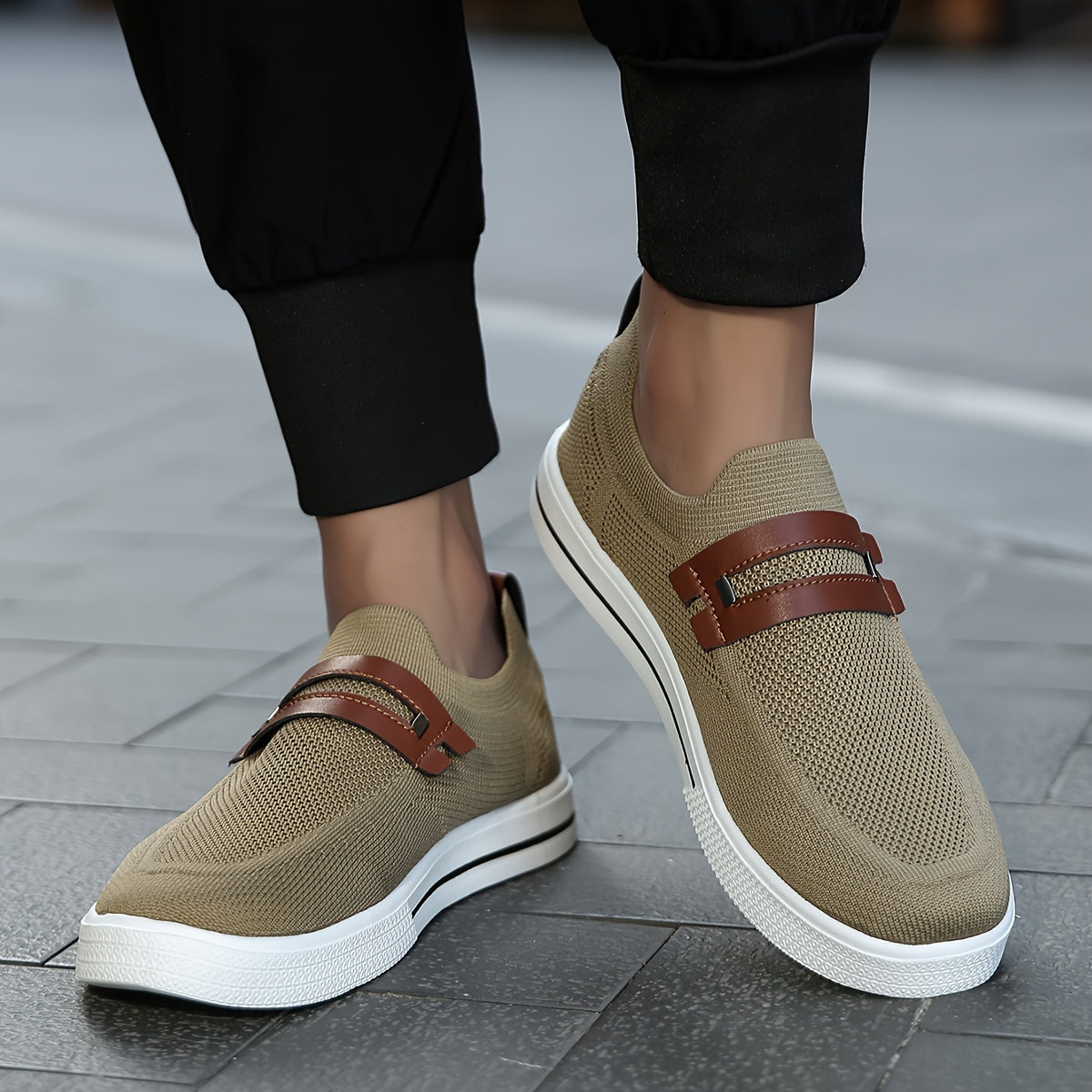 Slip-on Woven Shoe Herre 362 | Åndbar vævet sko - perfekt til forår og sommer - essentiel