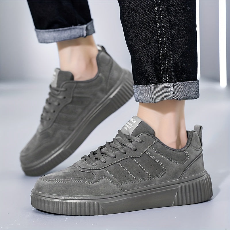 Suede Lo Sneaker 218 | Sleek Low Sneakers - Casual Lace-Up & Non-Slip for All Seasons - Essential