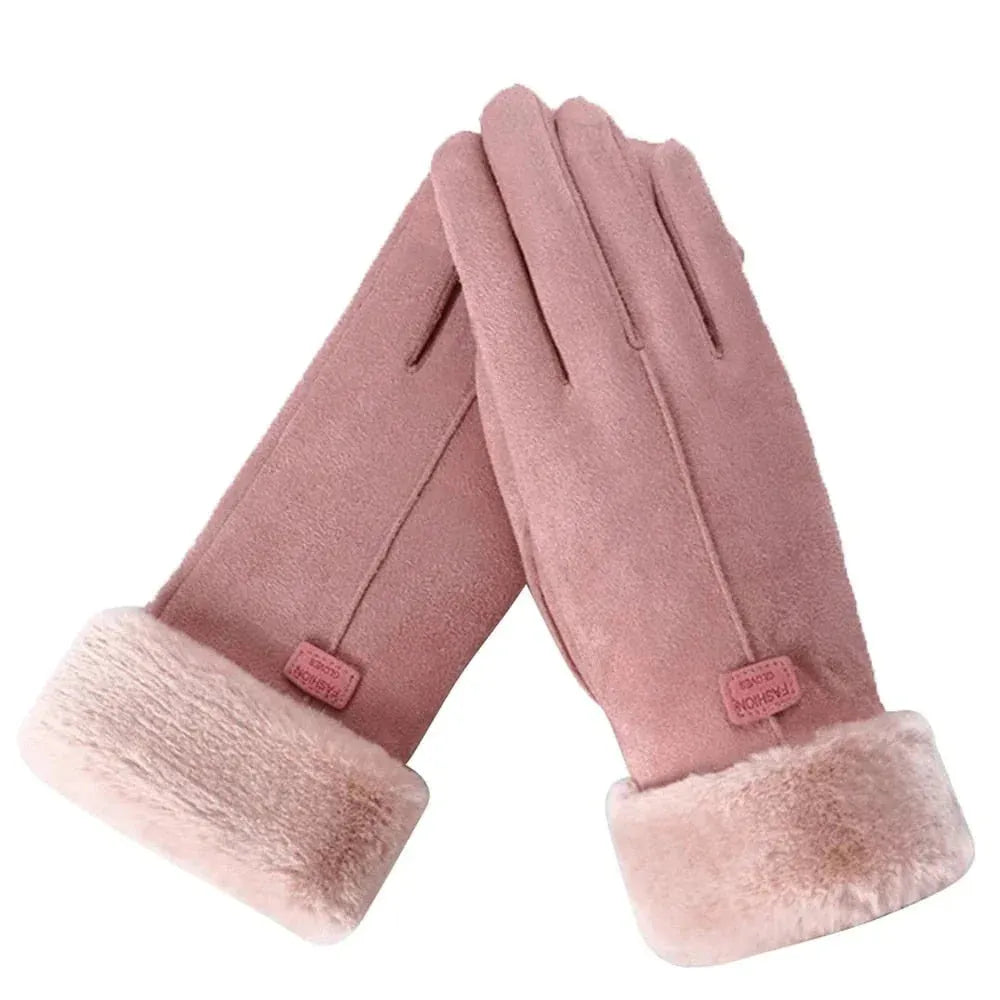 Self-Heating Gloves - Kimmy Collection - Cotton, Carbon Fiber, Waterproof and Windproof - Perfect for Winter