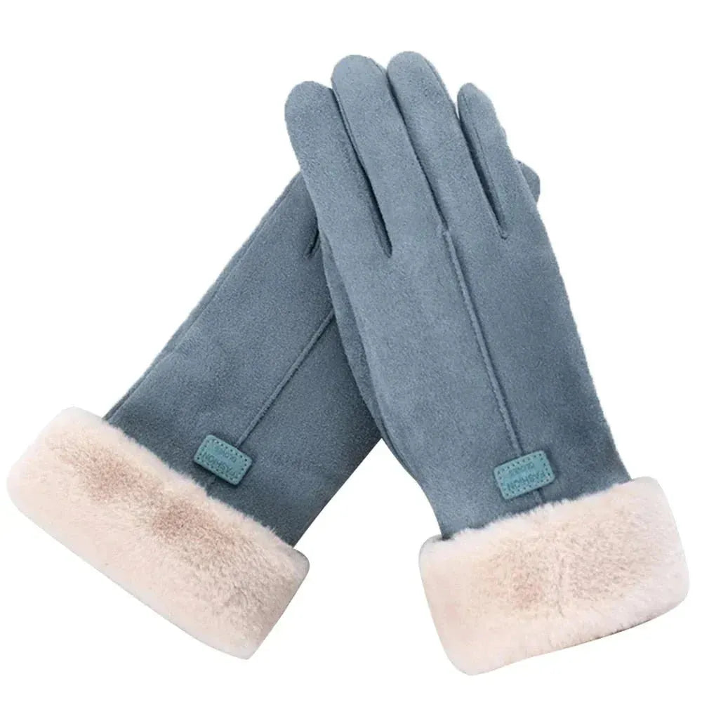 Self-Heating Gloves - Kimmy Collection - Cotton, Carbon Fiber, Waterproof and Windproof - Perfect for Winter