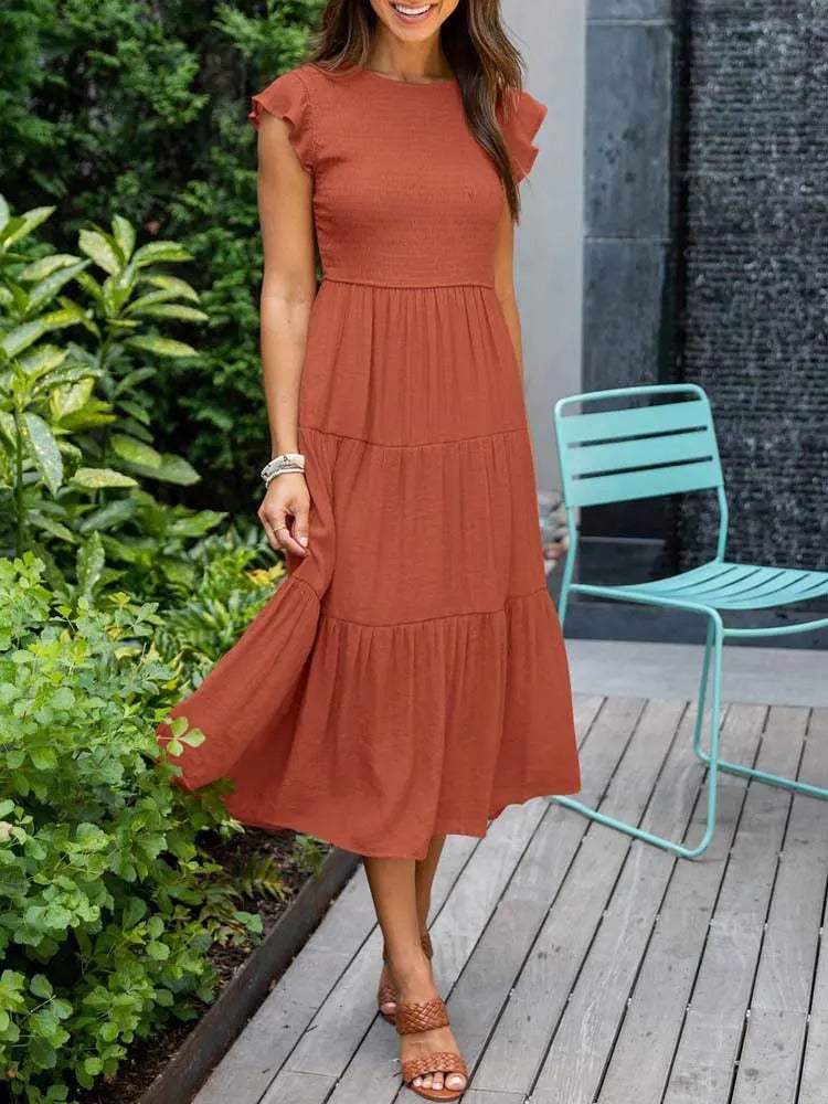 Airy Midi Dress for Women