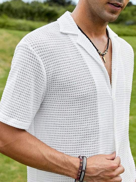 Men's Neat Summer Blouse