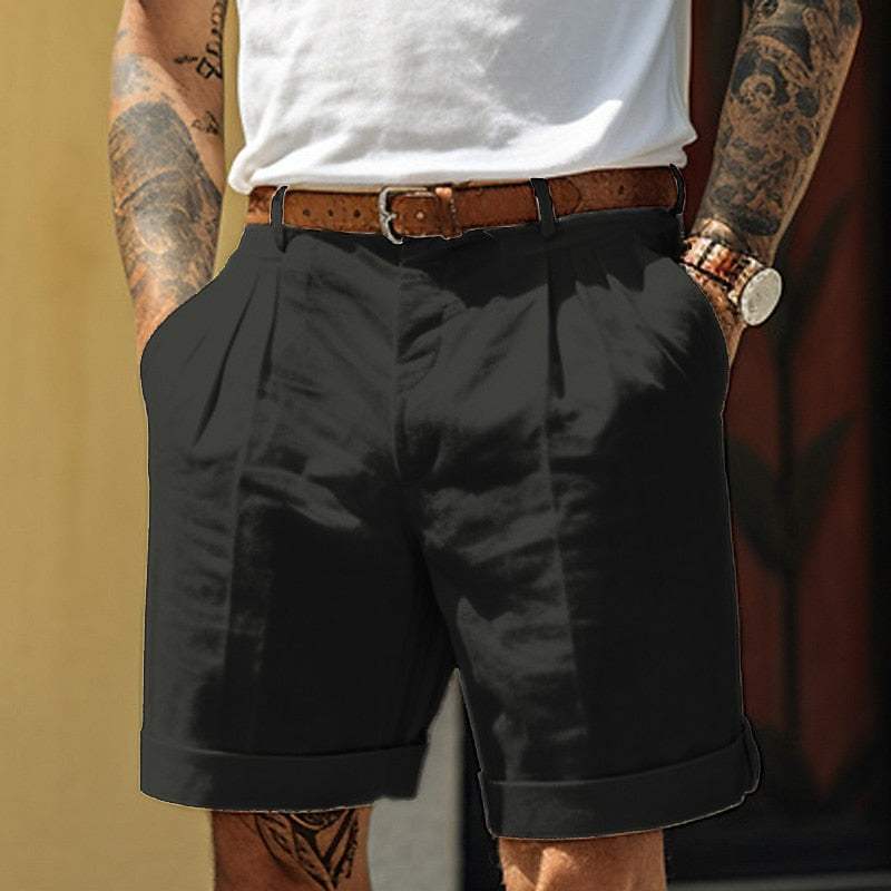 Men's Shorts - Elegant Style - Light and Breathable Material - Perfect for Summer